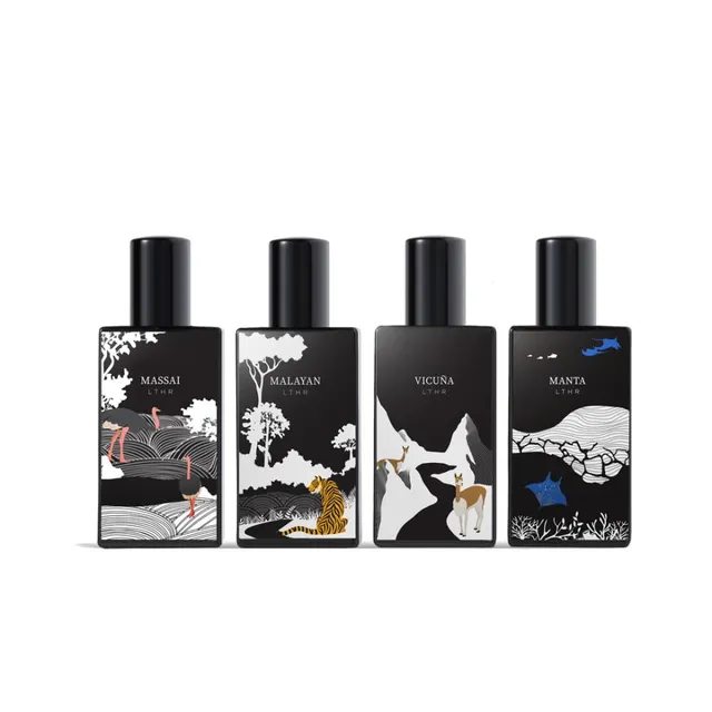 مجموعة ميني لذر – 4 عطور × 10 مل
